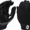 Neumann All-Black Officials Gloves With Synthetic Palms -Baseball Gear NEU GLOVE BK Neumann All Black Officials Gloves Pair