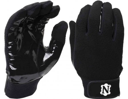 Neumann All-Black Officials Gloves With Synthetic Palms 3 Neumann All-Black Officials Gloves With Synthetic Palms