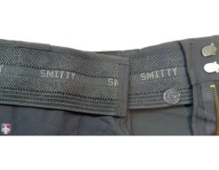 Smitty Performance Poly Spandex Charcoal Grey Umpire Combo Pants With Expander Waistband -Baseball Gear Poly Spandex Expander Waist Inside