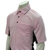 Smitty Major League Replica Umpire Shirt - Pink With Black -Baseball Gear S312 PK SMITTY MAJOR LEAGUE REPLICA UMPIRE SHIRT PINK WITH BLACK Front View