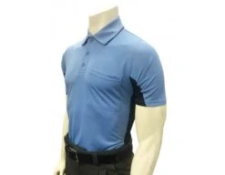 Smitty V2 Major League Replica Umpire Shirt - Sky Blue With Black