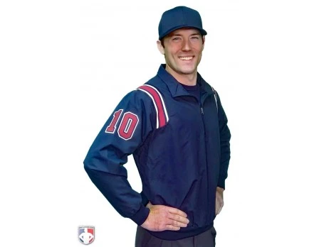 Smitty Traditional Half-Zip Umpire Jacket - Navy And Red 5 Smitty Traditional Half-Zip Umpire Jacket - Navy And Red - Image 3