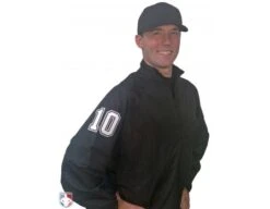 Smitty Major League Replica Convertible Umpire Jacket - Black 27 Smitty Major League Replica Convertible Umpire Jacket - Black -Baseball Gear S326 BK with N4 SUB WBW