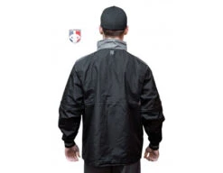 Smitty Major League Replica Convertible Umpire Jacket - Black With Charcoal Grey -Baseball Gear S340 Smitty Major League Replica Convertible Umpire Jacket Black with Charcoal Grey back