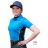 Smitty NCAA Softball Short Sleeve Body Flex Women's Umpire Shirt - Bright Blue -Baseball Gear S346 BB Smitty NCAA Softball Short Sleeve Body Flex Womens Umpire Shirt Bright Blue side