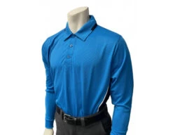 Smitty NCAA Softball Long Sleeve Body Flex Men's Umpire Shirt - Bright Blue -Baseball Gear S347 BB Smitty NCAA Softball Long Sleeve Body Flex Mens Umpire Shirt Bright Blue