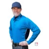 Smitty NCAA Softball Long Sleeve Body Flex Men's Umpire Shirt - Bright Blue 2 Smitty NCAA Softball Long Sleeve Body Flex Men's Umpire Shirt - Bright Blue -Baseball Gear S347 BB Smitty NCAA Softball Long Sleeve Body Flex Mens Umpire Shirt Bright Blue 1