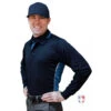 Smitty NCAA Softball Long Sleeve Body Flex Men's Umpire Shirt - Midnight Navy -Baseball Gear S347 MN Smitty NCAA Softball Long Sleeve Body Flex Mens Umpire Shirt Midnight Navy
