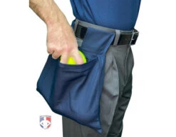 Smitty Oversized Softball Umpire Ball Bag -Baseball Gear S363 N Smitty Deluxe Softball Umpire Ball Bag Navy With Reach