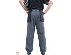 Smitty Performance Poly Spandex Charcoal Grey Plate Umpire Pants 10 Smitty Performance Poly Spandex Charcoal Grey Plate Umpire Pants -Baseball Gear S392 SMITTY PERFORMANCE POLY SPANDEX CHARCOAL GREY PLATE UMPIRE PANTS BACK