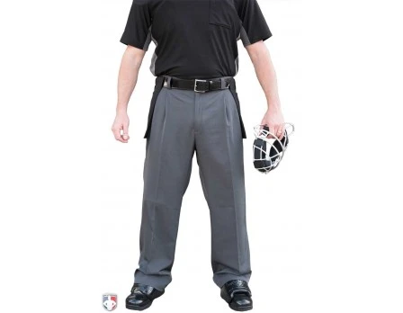 Smitty Performance Poly Spandex Charcoal Grey Plate Umpire Pants 4 Smitty Performance Poly Spandex Charcoal Grey Plate Umpire Pants - Image 2
