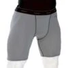 Smitty Grey ComfortTech Compression Shorts With Cup Pocket -Baseball Gear S415 Smitty Grey Compression Shorts with Cup Pocket 1