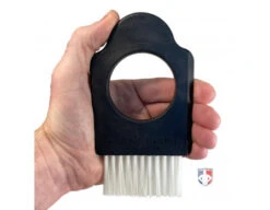 3-in-1 Softball Umpire Plate Brush Tool With Scraper -Baseball Gear SB2000 3 in 1 Softball Umpire Plate Brush Tool with Scraper in hand