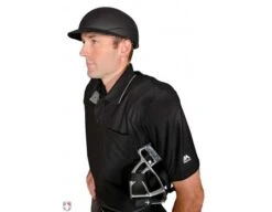 All-Star Cobalt Umpire Skull Cap -Baseball Gear SC900UMP All Star Cobalt Umpire Skull Cap Worn Front Angled View