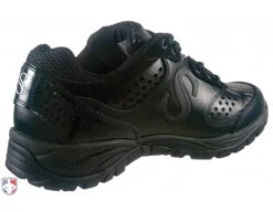 Smitty All-Black Umpire / Referee Field Shoes -Baseball Gear SM FIELD Smitty Field Umpire Referee Shoes Back Angled Inside View