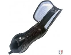 Smitty All-Black Mid-Cut Umpire Plate Shoes -Baseball Gear SM Plate Top Attachment