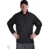 Smitty Major League Replica Convertible Umpire Jacket - Black -Baseball Gear Smitty convert front