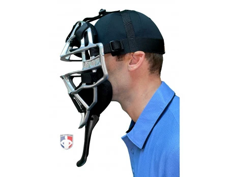 All-Star Cobalt 6" Umpire Throat Guard 6 All-Star Cobalt 6" Umpire Throat Guard - Image 4