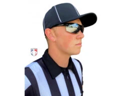 Tifosi Track Sunglasses - Gloss Black / Smoke -Baseball Gear TIF TRACK GB Tifosi Track Sunglasses Gloss Black Smoke referee side