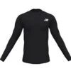 New Balance Cold Gear Mock Neck Long Sleeve Compression Shirt -Baseball Gear TMMT 745 New Balance ColdGear Mock Neck Long Sleeve Compression Shirt front