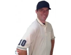 3" Black On White On Black Precision-Cut Number -Baseball Gear U126 C with N3 SUB BWB