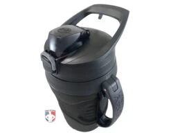 Under Armour Playmaker Half-Gallon Water Bottle 10 Under Armour Playmaker Half-Gallon Water Bottle -Baseball Gear UA SIDELINE BK Under Armour Playmaker Half Gallon Water Bottle lid closed