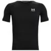 Under Armour HeatGear Short Sleeve Compression Shirt 1 Under Armour HeatGear Short Sleeve Compression Shirt -Baseball Gear UAHG SS Under Armour HeatGear Shirt front
