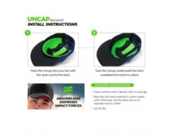 Unequal Uncap Protective FlexShell -Baseball Gear UE UNCAP Unequal Uncap Baseball Installation Instructions