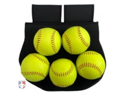 UMPLIFE Weather-Tek Pro Ball Bag - Without Inside Pockets -Baseball Gear ULF BALL BK Umplife Weather Tek Pro Neoprene Ball Bag Softballs 1