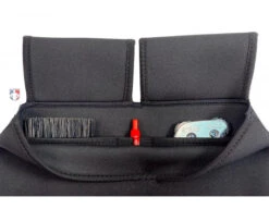 UMPLIFE Weather-Tek Pro Ball Bags - Set Of 2 -Baseball Gear ULF BALL BK Umplife Weather Tek Pro Neoprene Ball Bag With Items