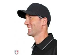 UMPLIFE Ice Cap -Baseball Gear ULF ICE CAP BK GY UMPLIFE Ice Cap Worn Front Angled with Cap Black and Charcoal Grey