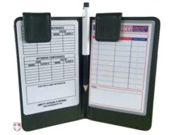 UMPLIFE Pro Grade Magnetic "Book" Style 6" Umpire Lineup Card Holder / Game Card Referee Wallet -Baseball Gear ULF PRO with Baseball Cards 2 2