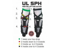 UMPLIFE Flex Umpire Shin Guard Harness -Baseball Gear ULF Shin Guard Strap instructions