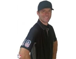 3" USA Stars And Stripes Precision-Cut Number 12 3" USA Stars And Stripes Precision-Cut Number -Baseball Gear UM03 BK GY with N3 SUB SNS