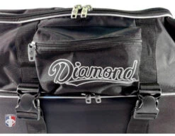 Diamond Ultimate 33" Wheeled Umpire Equipment Bag With Telescopic Handle 22 Diamond Ultimate 33" Wheeled Umpire Equipment Bag With Telescopic Handle -Baseball Gear WHLDLX UMP 33 Diamond Ultimate 33 Wheeled Umpire Equipment Bag with Telescopic Handle Close Up Pocket