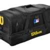 Wilson V2 MLB 36" Umpire Equipment Bag On Wheels -Baseball Gear WTA9780BL Wilson Umpire Bag BL Side