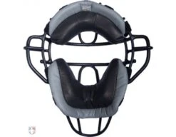 Wilson MLB Wrap Around Umpire Mask Replacement Pads - Black And Grey -Baseball Gear WilsonBlackGrey Back 1