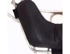 Diamond Silver Big League Aluminum Umpire Mask With Leather -Baseball Gear dfm padding close z 1