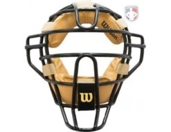 Wilson Dyna-Lite Steel Umpire Mask With Doeskin